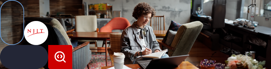 learning from her computer and writing in her notebook Aligning Your Skills With Emerging Trends